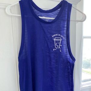 Running on Coffee Tank Top